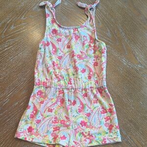 Crown & Ivy Colorful Paisley Kids Romper